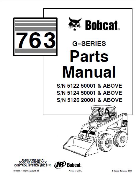 bobcat 763 skid steer loader|bobcat 763 repair manual pdf.